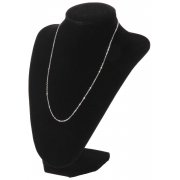 Dimensional Velvet Jewelry Stand,  Black