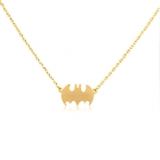 Street-chic Batman Pendant Necklace