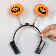 LED Flashing Pumpkin Headband Halloween Decorations