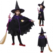 Cosplay Female Shaman Clothing Set Kids Halloween Costume