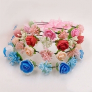 Bohemian Style Flower Crown Garland Headband