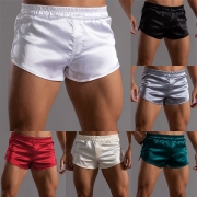 Comfy Solid Color Elastic Waist Boxer for Men