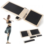 Wooden Foot Stretching Device – Single-Leg Balance Trainer for Ballet and Ankle Strengthening