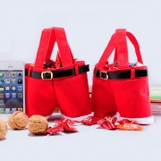 Red Candy Pouch Christmas Weddings Gift Bags