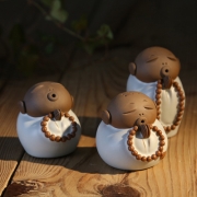 Cute Little Monk Shaped Teapot Tea Set