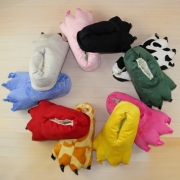 Cute Cartoon Animal Claw Shaped Home Slippers