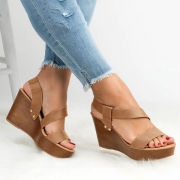 Fashion Wedge Heel Open Toe Sandals