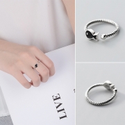 Cute Style Fish Shaped Open Ring