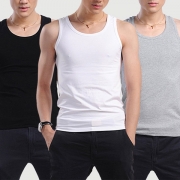 Basis Sleeveless Shirt,  Solid Color Tank Top for Men