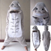 My Neighbor Totoro Kigurumi Pajamas Adult Anime Cosplay Halloween Costume