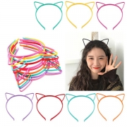 Cute Style Cat's Ear Shaped Hairband 3 pcs/Set