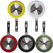 Creative Style Pan Shaped Wall Clock