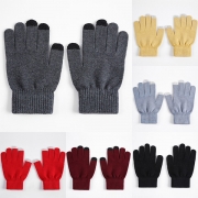 Knit Gloves for Men and Women Winter Gloves Magic Glove With Touchscreen Technology