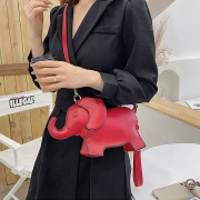 Cute Simple Style Elephant Shoulder Bag