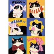 Diamond Painting-Hello Lucky Cat