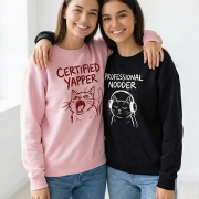 Funny Bestie Matching Sweatshirts for Women - 