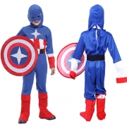Cosplay American Small Soldiers Costumes Kids Performance Clothing