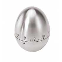 Egg Stainless Steel 60-Minute Kitchen Timer