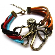 Street-chic Style Retro Octopus Bracelet