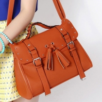 European Style Rivet Fringed Handbag Crossbody Bag