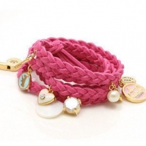 Fashion Leather Woven Bracelet with