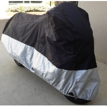 Heavy Duty Motorcycle cover (XXL). Includes cable & lock. 
