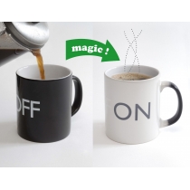 Magical ON/OFF Switch Color Changing Mug-Black