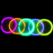 Glowsticks Glow Stick Bracelets Mixed Colors (Tube of 100)
