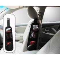 Car Auto Vehicle Seat Side Back Storage Pocket Backseat Organizer (Black)