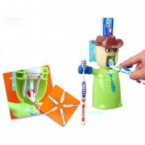automatic Toothpaste Dispenser and Brushing Cup Set