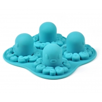  4 Compartments Coolamari Octopus Ice Tray Mold
