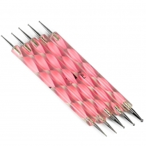 Nail Art Dotting Painting Manicure Pen in Pink 