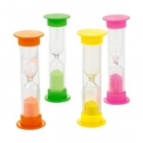 5 Minute Plastic Colored Sand Timer 