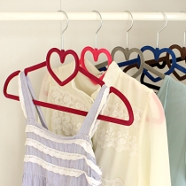TOP QUALITY Velvet Clothes Hangers - 'Love Hangers' - Very Strong, Slim, Space-Saving, Bulk Sets of 10 - 100% SATISFACTION GUARANTEE