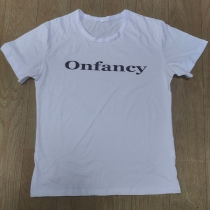 ONFANCY T shirt white tees