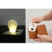 3 x LED Pocket Credit Card Wallet Light Bulb