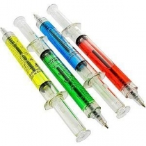 2pes Syringe Shot Ink Pens(Random Color)