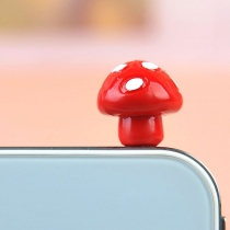 Cute Cartoon Mushroom Anti Dust Plug for Iphone 4/4s/5