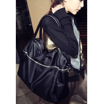 Large Casual Solid Color Double Handle Purse Handbag Cross Body Shoulder Bag 
