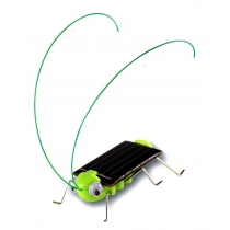Adorable Solar Power Robot Insect Bug Locust Grasshopper Toy kid