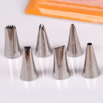 6-Piece Pastry Tube and Tips Set