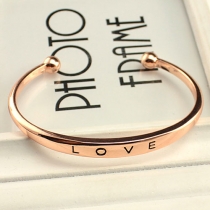 European Style Romantic LOVE Alloy Bracelet