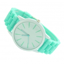 Candy Color Cute GENEVA Silicone Analog LED Electronic Watch