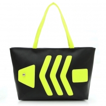 Fresh Style All-match Contrast Color Handbag Shoulder Bag