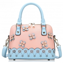Fashion Floral Print Handbag with Shoulder Strap