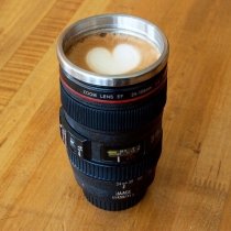 Creative Camera Lens Stainless Steel Coffee Mug