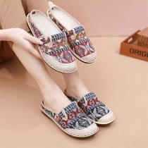 Bohemia Breathable Linen Ethnic Style Cloth Shoes