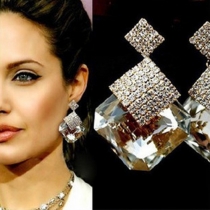 Fashion Rhinestone Crystal Earrings