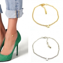 Fashion Silver-tone/Gold-tone Butterfly Ankle Chain