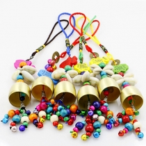 Colorful Copper Bells Phone Strap Handicraft